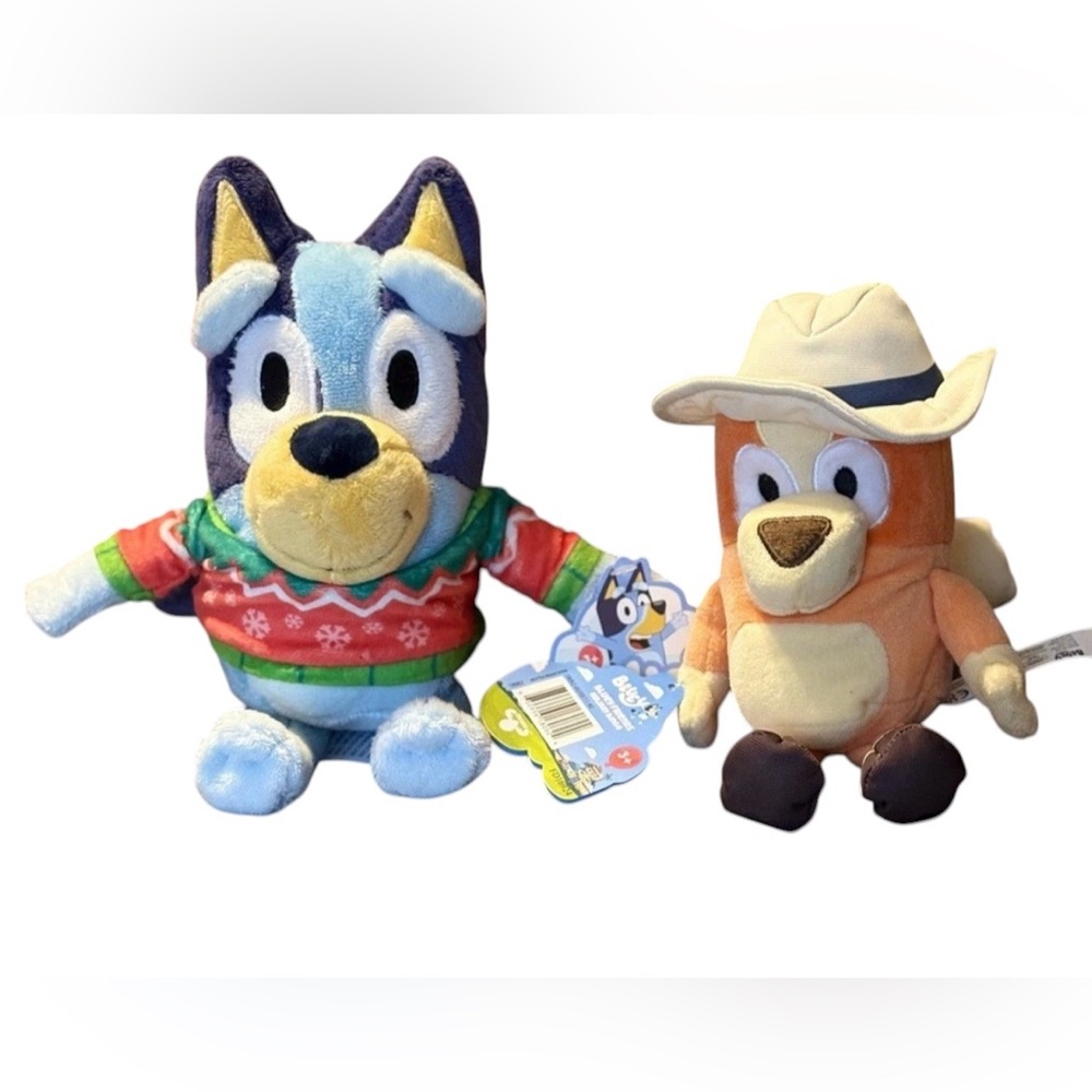 Bluey & Bingo Plush Set Brand New With Tags